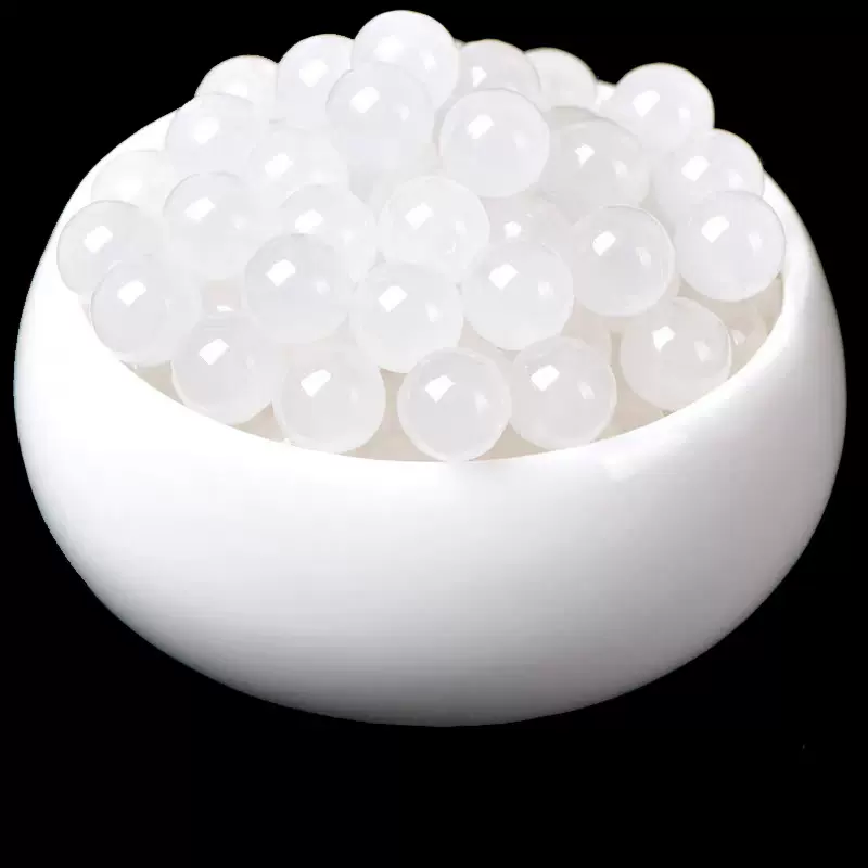 晶蓬源 昆仑白玉髓散珠圆珠DIY手链手串配珠玉髓圆珠厂家直销批发