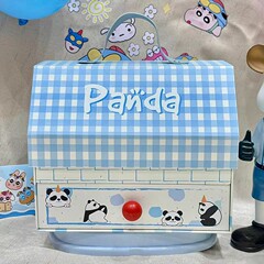 卡通可爱新款儿童过生日伴手礼零食礼盒周岁 满月回礼礼品盒 空盒