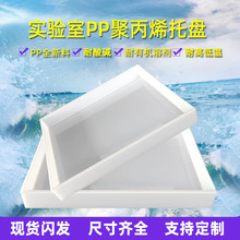实验室PP托盘加厚橱柜拉篮PP花盆底座接水盘宠物接粪盘
