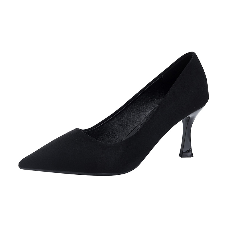 Huilia Leopard Print High Heels Women, Shallow Mouth, Thin New Style, Elegant Small Heel, French Pointed Toe Single_voghion.com