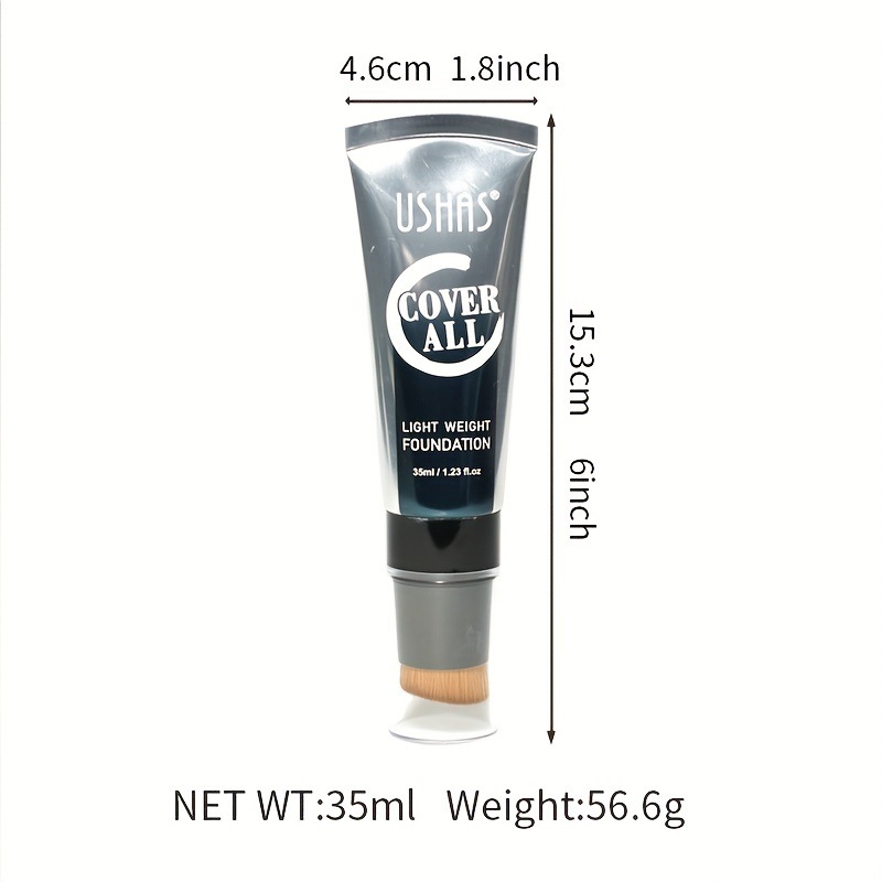 USHAS transfronterizo punto de venta caliente manguera base líquido opacificador mate duradero sin quitar el maquillaje aislamiento transparente FS327A