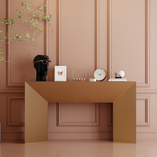 Italian-Style Foyer Table, New Chinese-Style Ultra-Narrow Wall-Mounted Entryway Console, Modern Cabinet, Simple Home-Use Sideboard, Fireplace