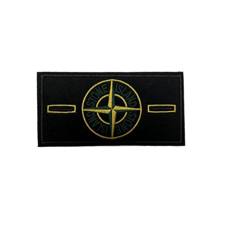 Нарукавная лента Stone Island, нашивка с каменной вышивкой, нарукавник, декор для одежды и обуви
