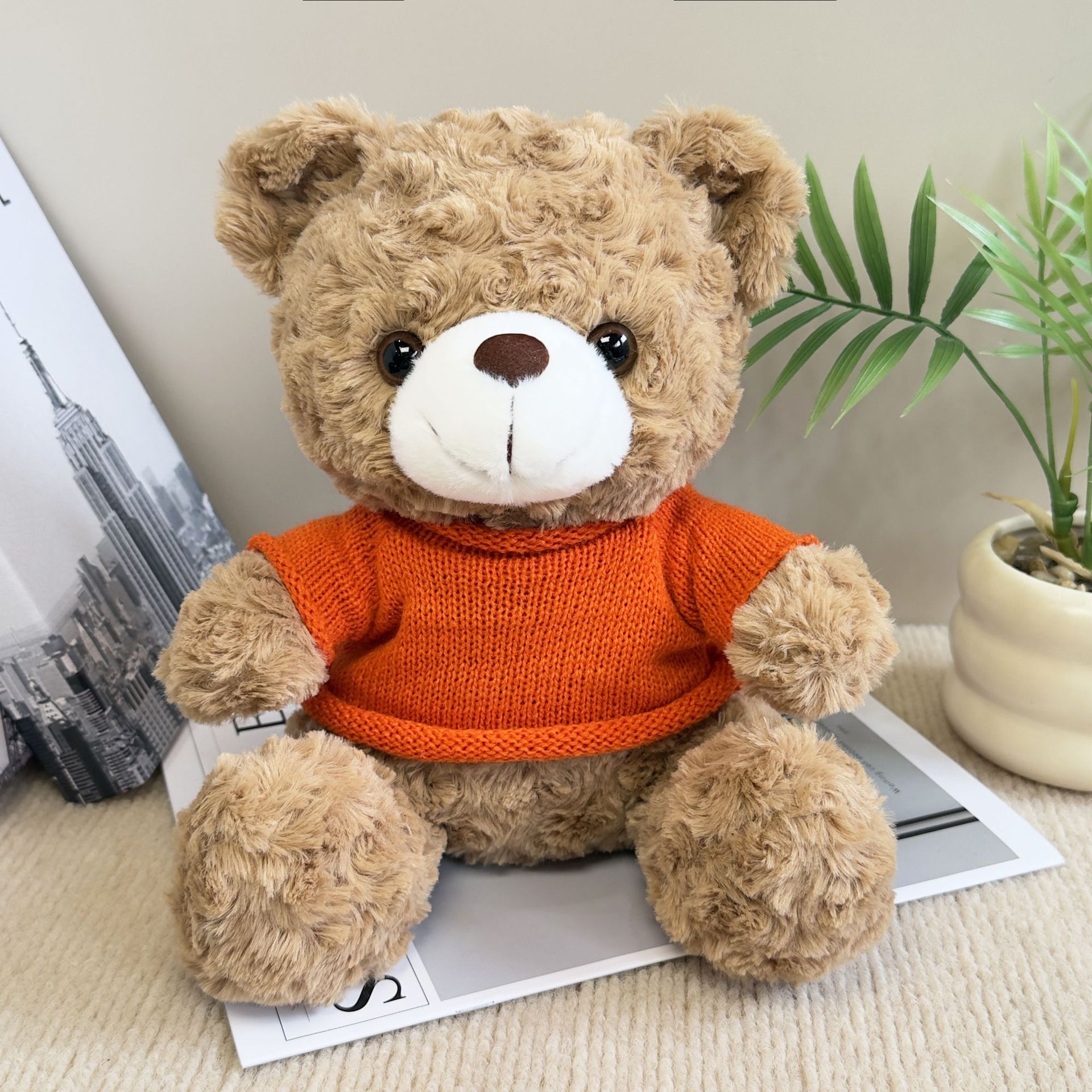 Osos de peluche abrazar osos muñecas muñecas agarrar muñecas regalo para niños impresión LOGO regalo juguetes de peluche