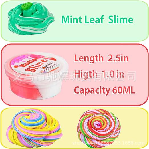 Butter Slime 8-Pack