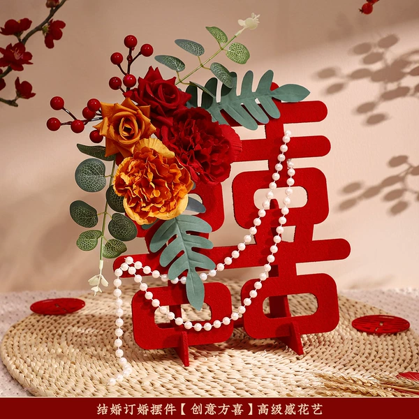 Wedding and Engagement Ornaments [Creative Fangxi] High-end Floral Art