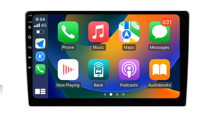 Linux Car Central Control System 9/ 10inch Inch Large Screen Car Video Carplay Player Car Central Control Screen