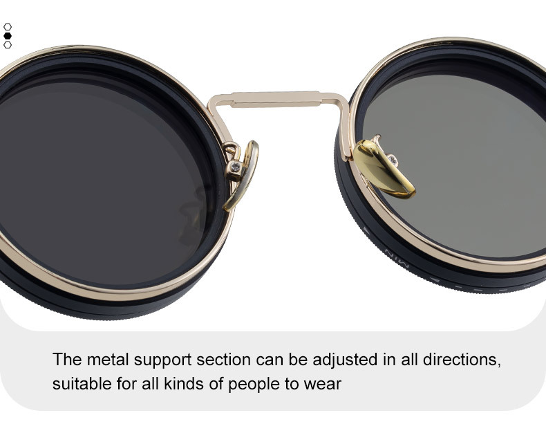 Adjustable Light Reduction Sunglasses For Women & Men Polarized_voghion.com