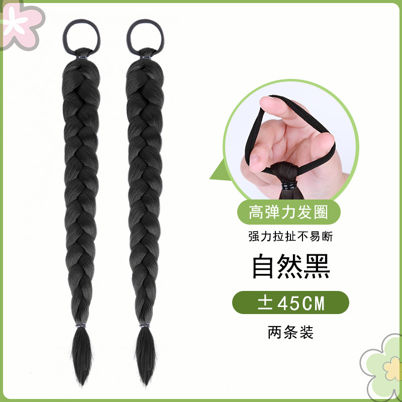 Extensión de Coleta de Trenza Fibra de Alta Temperatura para Mujer image 16