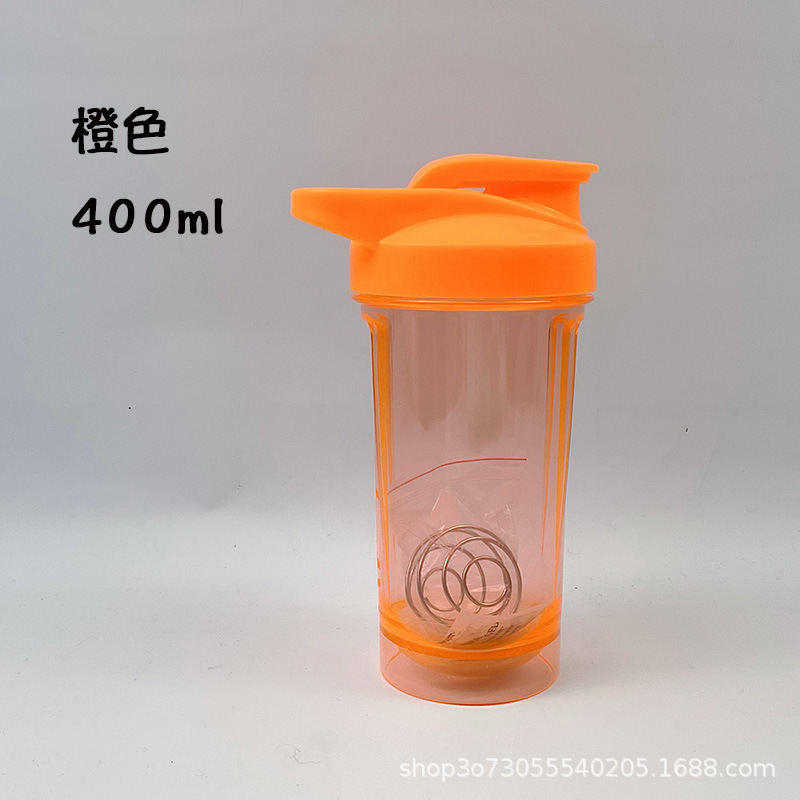 400 ミリリットルシェイクカッププロテインパウダーミキシングカップミルクシェイクカッププラスチックカップアウトドアスポーツフィットネスウォーターカップはロゴでカスタマイズ可能|undefined