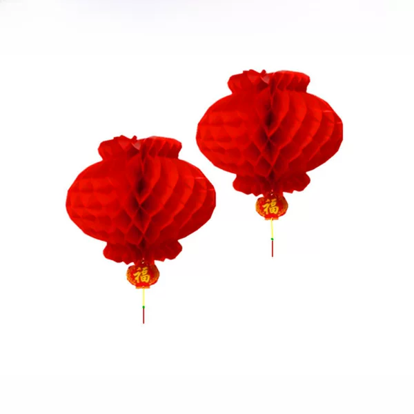 Manufacturer Lanterns Wholesale Plastic Paper Lanterns New Year's Day Paper Lanterns Series Honeycomb Foldableing Lanterns Can Be Used as Advertising Paper Lanterns
