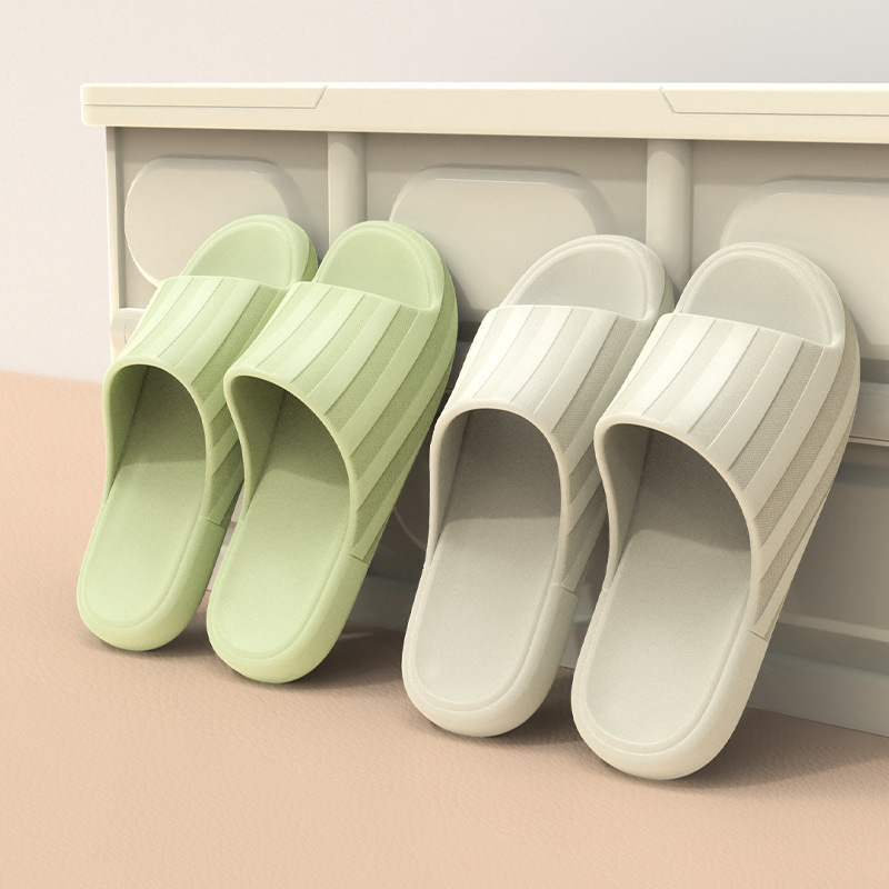 New striped sandals and slippers women summer home indoor non-slip bathroom bath thick bottom hotel slippers wholesale men New striped sandals and slippers women summer home indoor non-slip bathroom bath thick bottom hotel slippers wholesale men