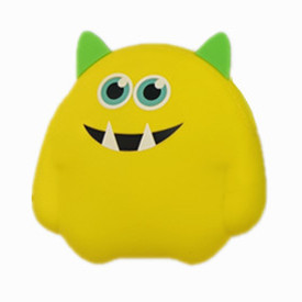 Monstruos de dibujos animados de silicona bolso de cambio de color caramelo cable de datos auriculares bolsa de almacenamiento portátil mini llave bolsa