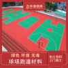 plastic cement runway Material Science Manufactor EPDM rubber grain School kindergarten ground PU Basketball Court outdoors construction