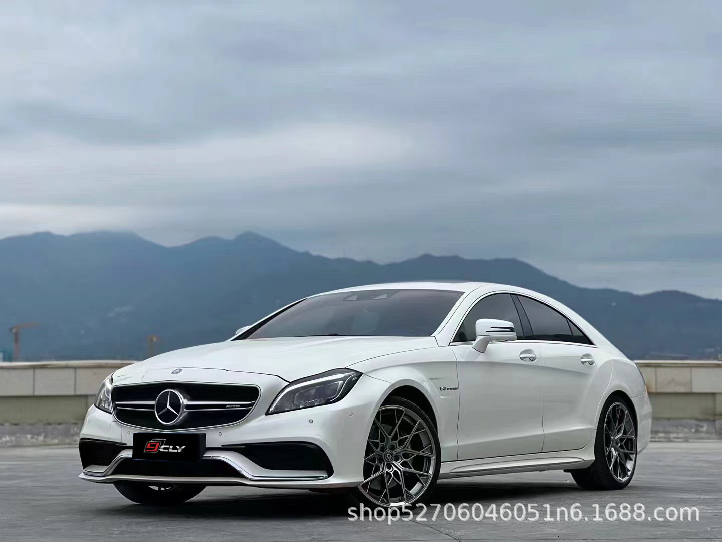 Suitable for Mercedes-Benz CLS(W218)12-17 modified AMG CLS63 front bar, middle net, rear bar, rear lip, tail throat