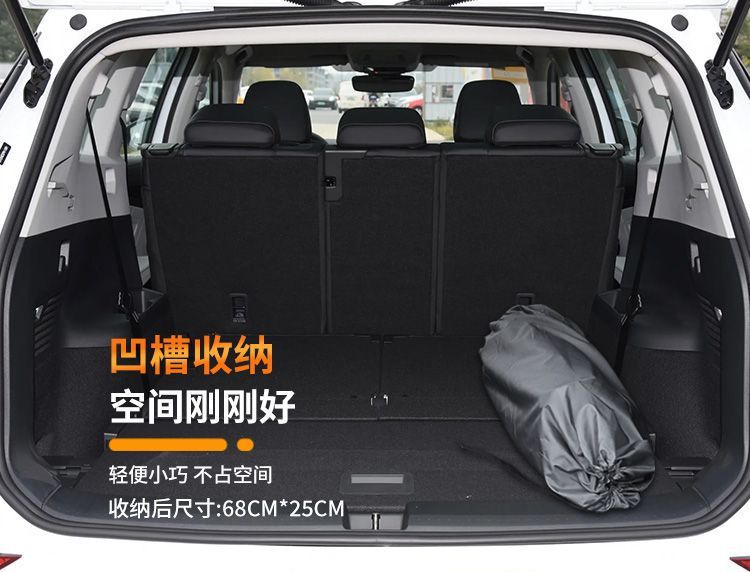 Volkswagen Id.6 Mattress Air Mattress Id.6 X Special Car-Mounted Inflatable Mattress Trunk Sleeping Pad No Inflation Needed for Road Trips