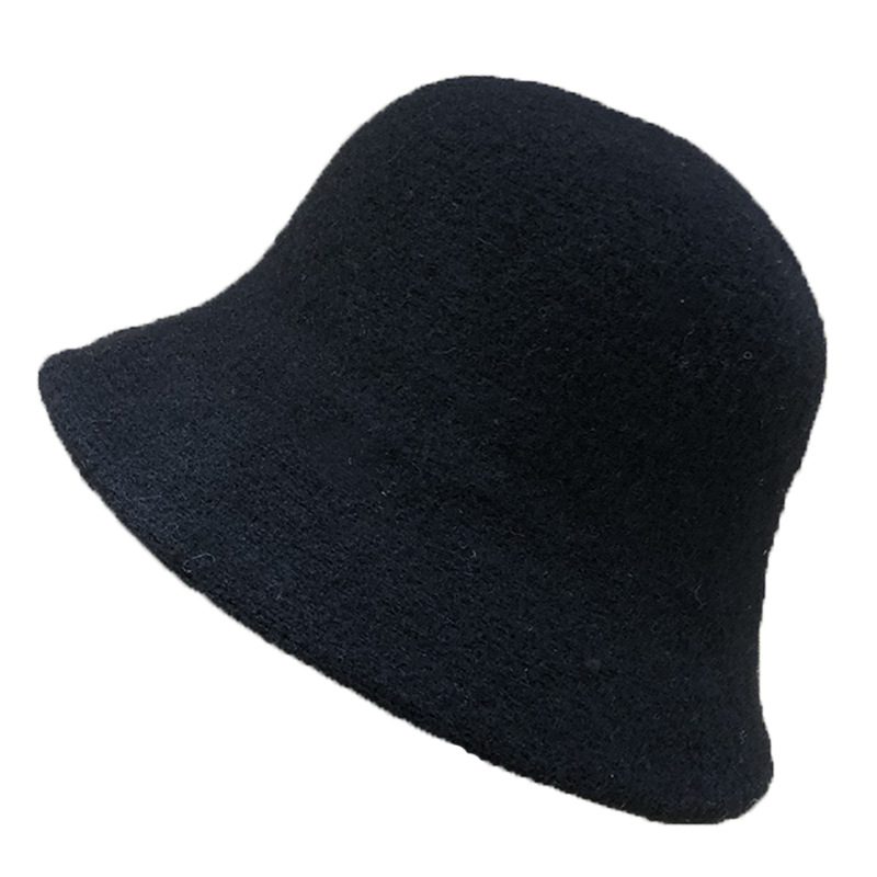 Cappello a secchiello in lana donna berretto pescatore inverno_voghion.com