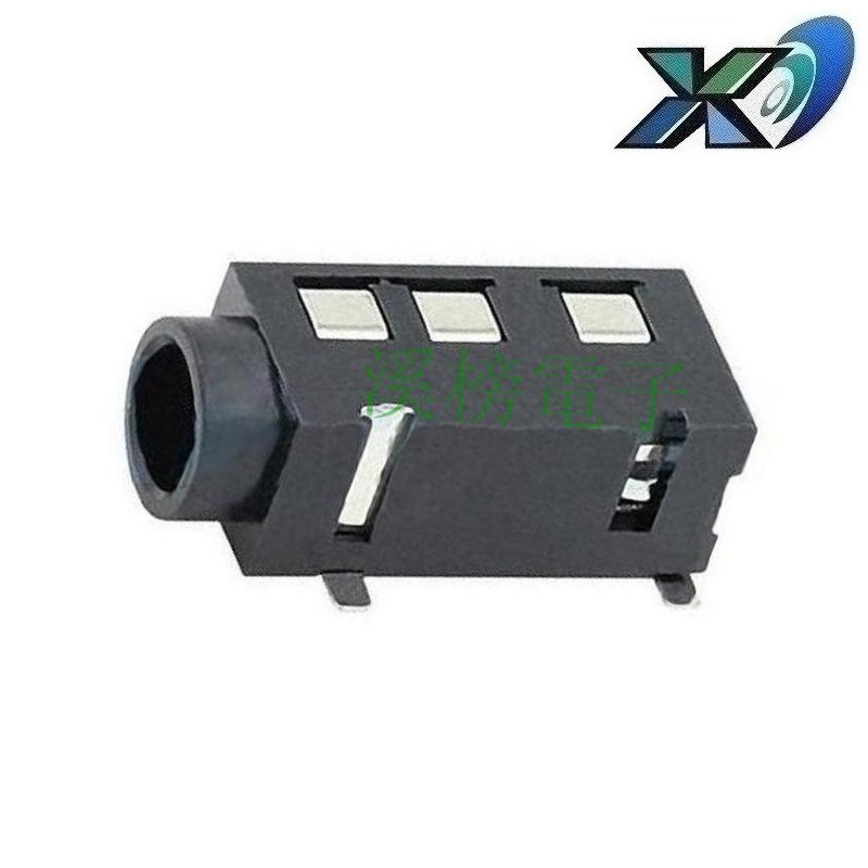 3.5耳机母座双声道 贴片式3.5耳机母座五脚 迷你3.5音频母座贴片