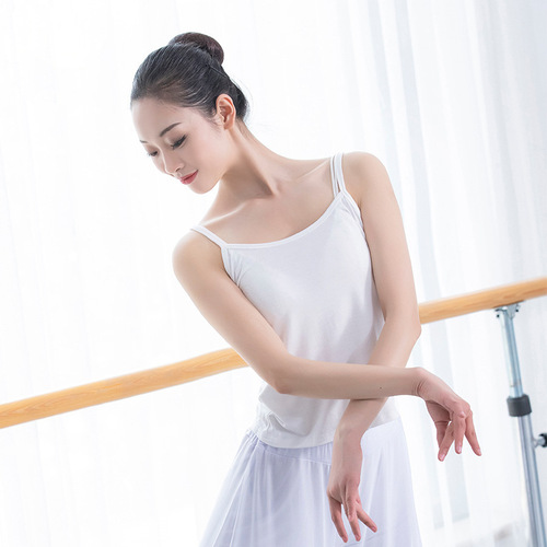 Chinese dance suspenders modern dance clothes ballet practice clothes sports body yoga clothes bottoming suspenders gymnastics clothes