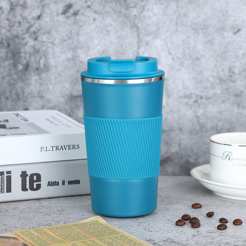 Taza de café de acero inoxidable de tres generaciones taza de té de oficina taza de agua de regalo de venta taza de acompañamiento de automóvil taza de aislamiento portátil