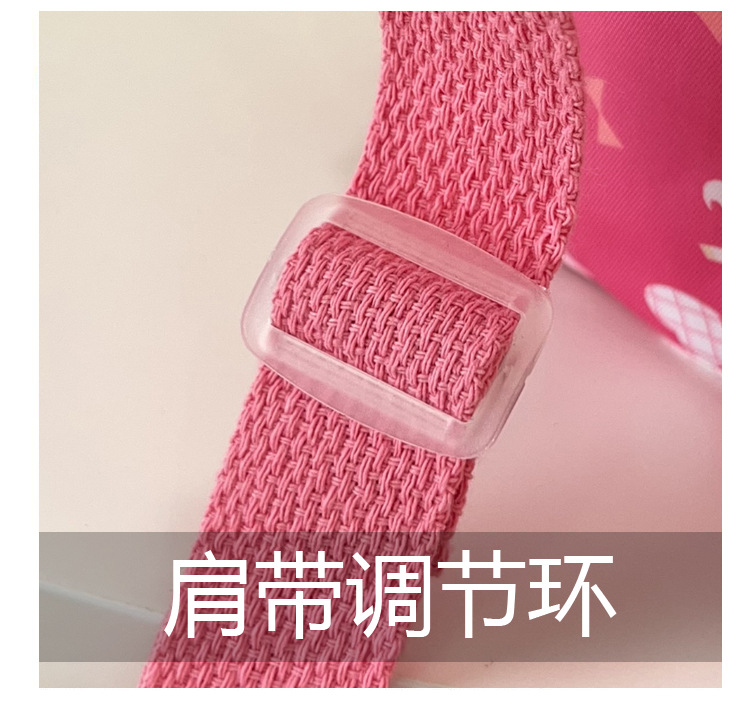 Spring new cute and versatile kindergarten bags, trendy, casual and fashionable cartoon children's chest bag and crossbody bag undefined
