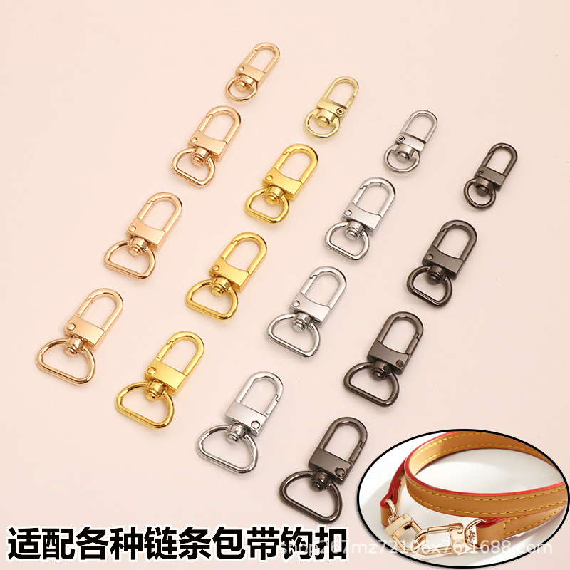 Metal Hook Replacement Accessories Suitable for Door Hooks, Bag Hooks, Hardware Accessories, Bag Handles, and Hooks in Various Sizes
