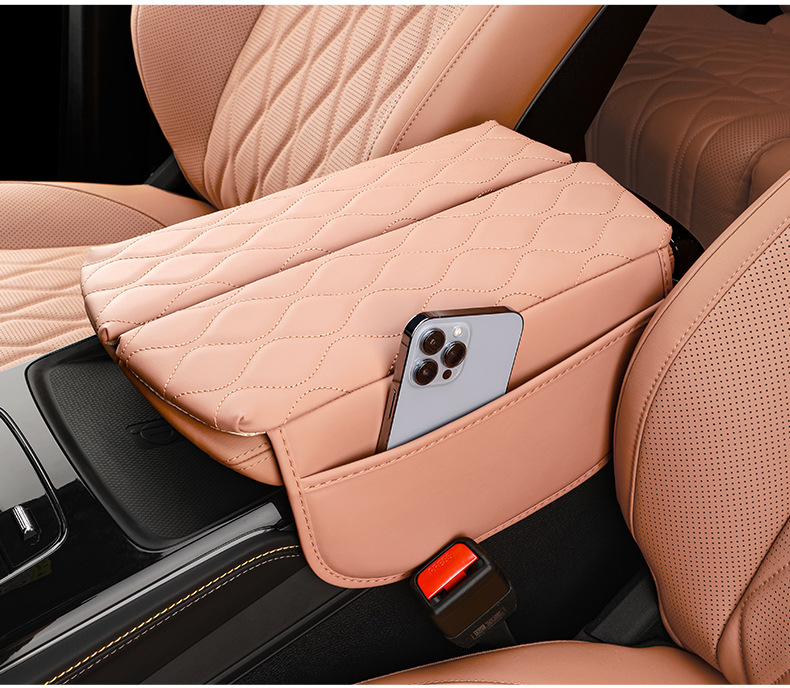 BYD Tang DMI/EV Champion Edition Hanzhong Control Armrest Box Leather Jacket Special Vehicle Interior Supplies Protection Elevatment Pad
