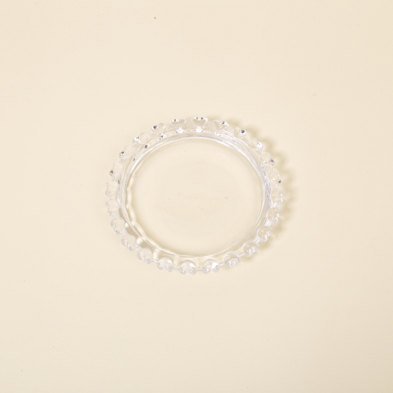 다크 그레이 러브 글라스 디스크—0x0cm