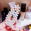 Brand retro hairgrip from pearl, cute universal bangs handmade