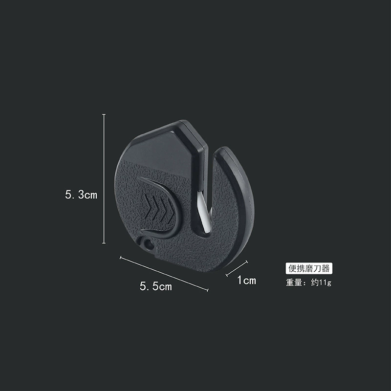 Портативная точилка для ножей ручная быстрая точилка для ножей Бытовая Двусторонняя точилка для ножей съемный многоцелевой точильный камень