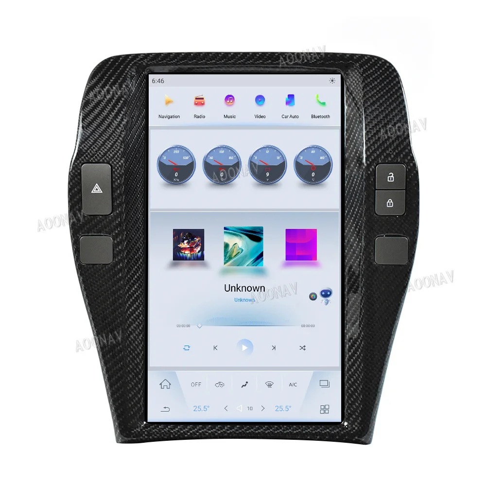 Suitable for Chevrolet Camaro 2010-2015 Multimedia Car Vertical Screen Modified Navigation Media Player