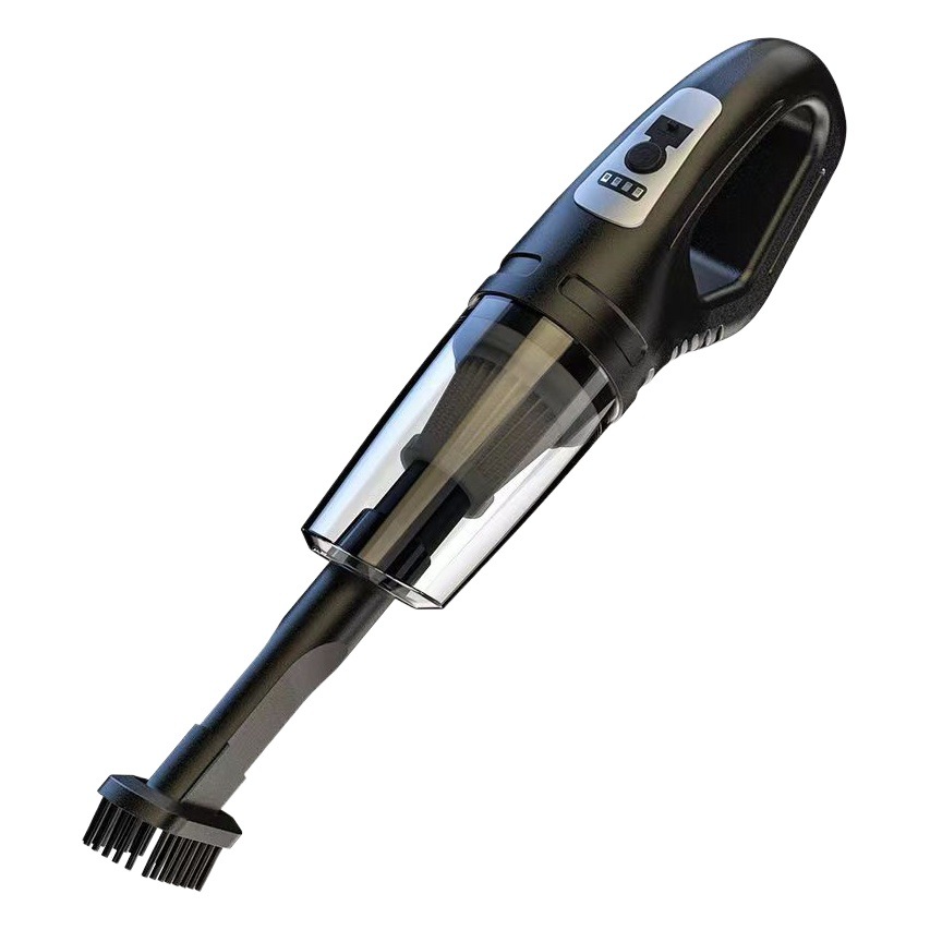 Household vacuum cleaner small car wireless charging full-automatic high-power powerful car vacuum cleaner desktop computer