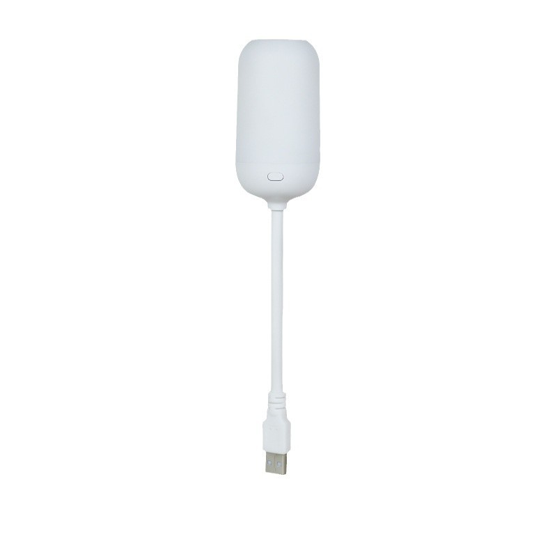 감성 지능형 음성 야간 조명 다채로운 분위기 USB 플러그인 음성 제어 발광 침실 눈 보호 수면등