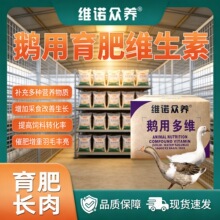 鹅用多维肉鹅饲料添加剂提高饲料转化率催肥增重多种维生素预混料