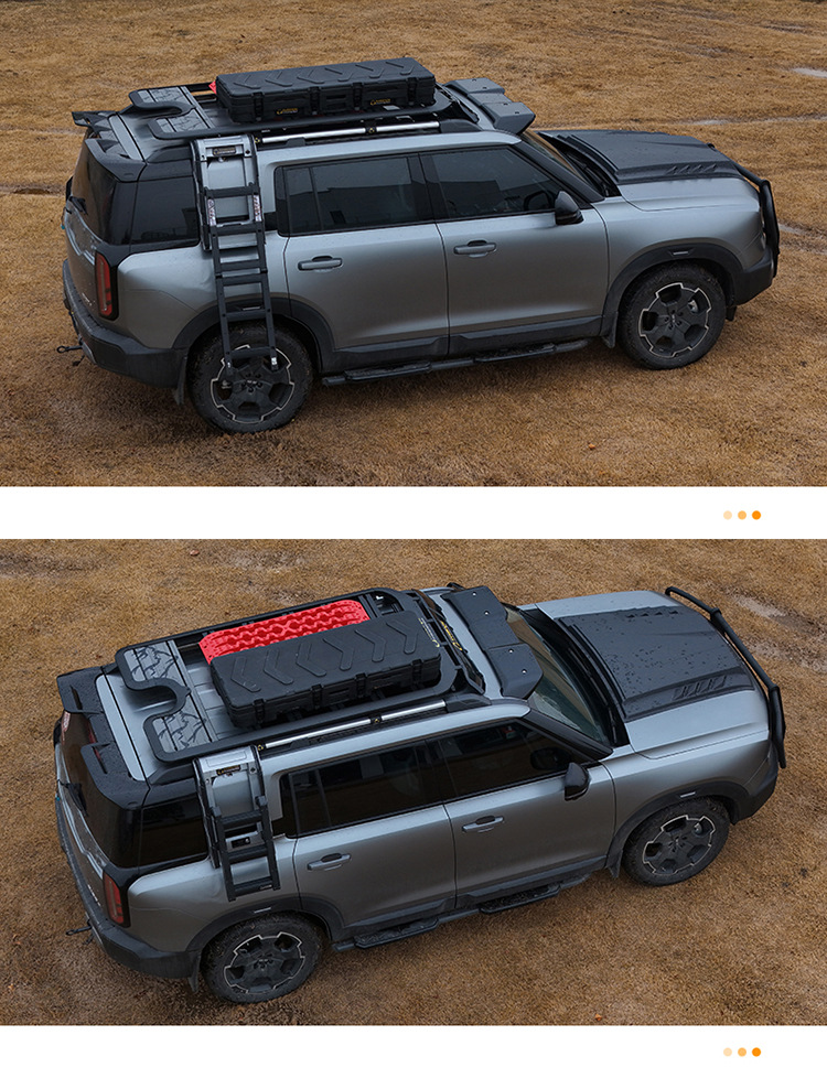 Beijing Bj30 Roof Rack, Roof Box, Ladder, Mountain Climbing, Original Outdoor Off-Road Vehicle Modified Roof Platform
