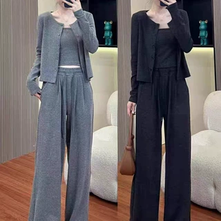 两件套卫衣运动吊带套装女秋季2026新款氛围感韩系流行穿搭一整套