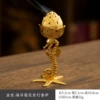 Seahorse tall stove (gold)