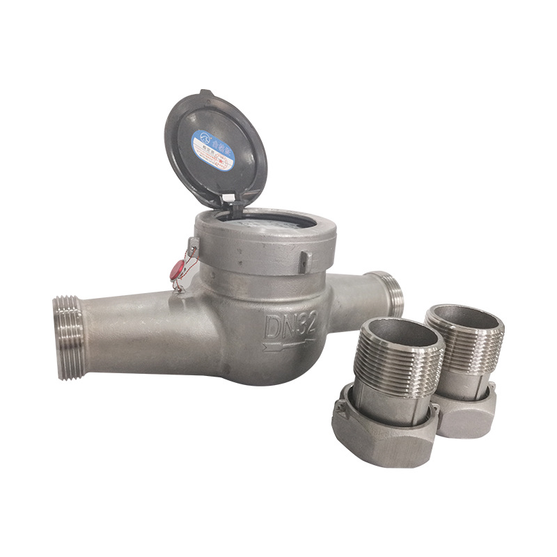 304不锈钢丝扣水表 旋翼式不锈钢水表 防腐机械水表