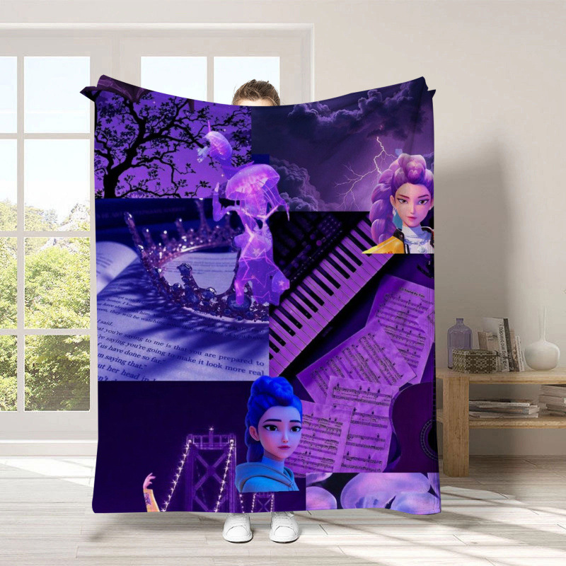 Explosiones transfronterizas de caza de brujas mantas de franela de comercio exterior Amazon mantas de cama gruesas mantas