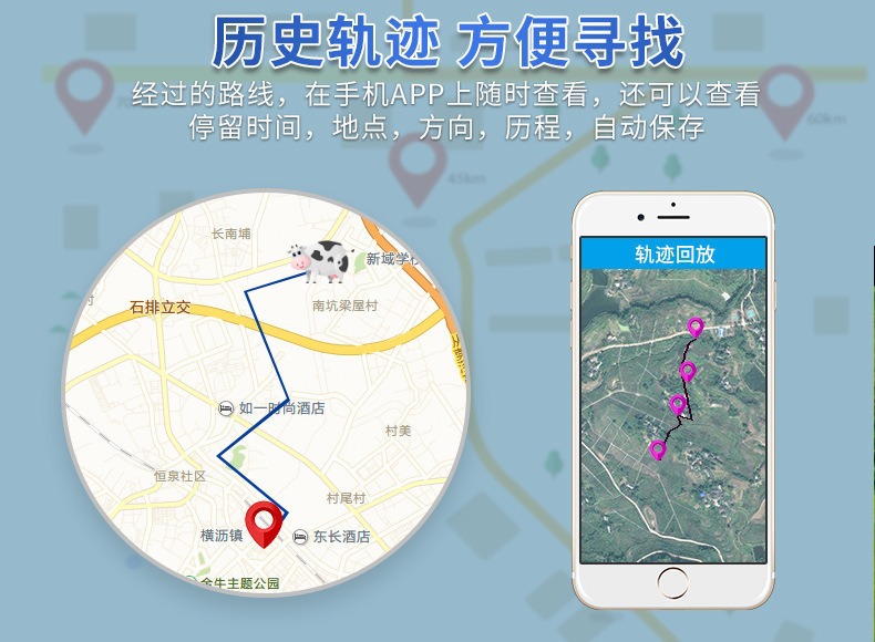 Cross-Border Gps Tracker for Cattle and Sheep, Mountain Grazing Tracker, Anti-Lost and Anti-Theft Satellite Positioning for Cattle, Horses, and Animals