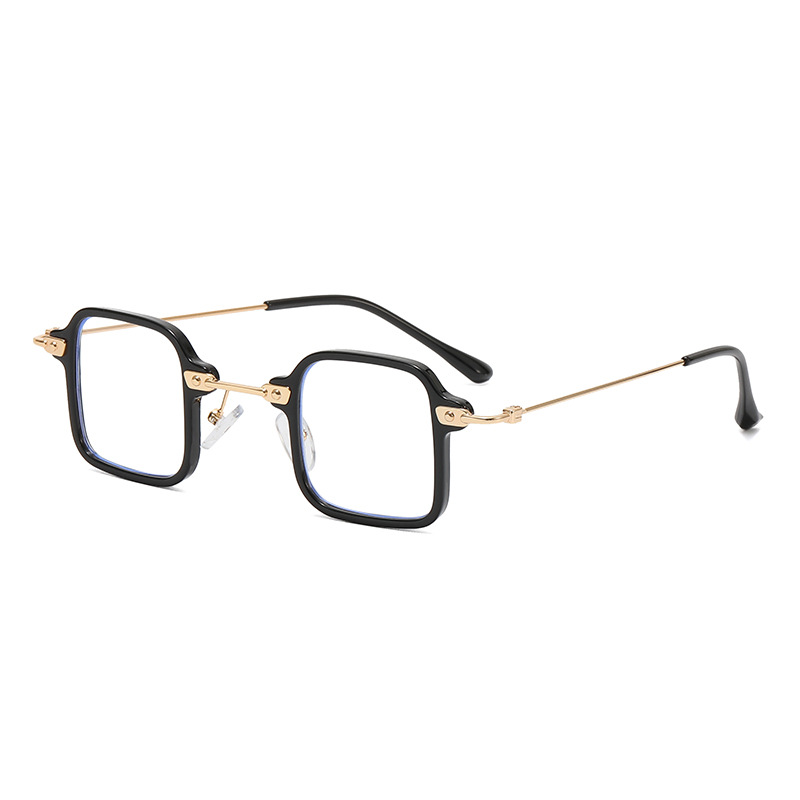 2022 nuevas gafas de sol cuadradas de moda para hombres y mujeres gafas de sol de hip hop gafas de sol cuadradas pequeñas europeas y americanas gafas de luz anti-azul