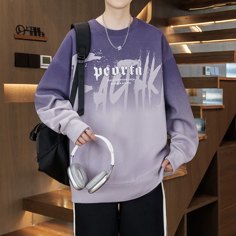 春秋季青少年圆领卫衣男孩高初中学生长袖t恤大童打底衫衣服秋装|undefined