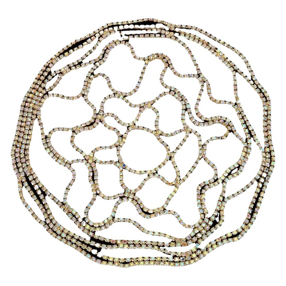 Производители напрямую поставляют европейские и американские трансграничные свадебные аксессуары со стразами