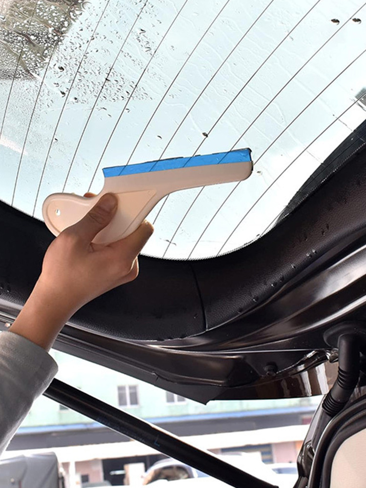 Car Film Application Tool Oxford Soft Water Scraper Glass Cleaning Scraper Trapezoidal Body Film Scraper Water Squeezing Tool