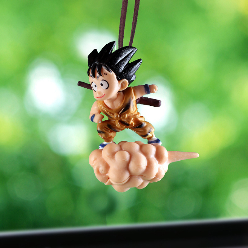 Colgante de automóvil transfronterizo Espejo retrovisor Colgante de automóvil Dragon Ball Colgante de automóvil Colgante de automóvil Nube de salto mortal Wukong