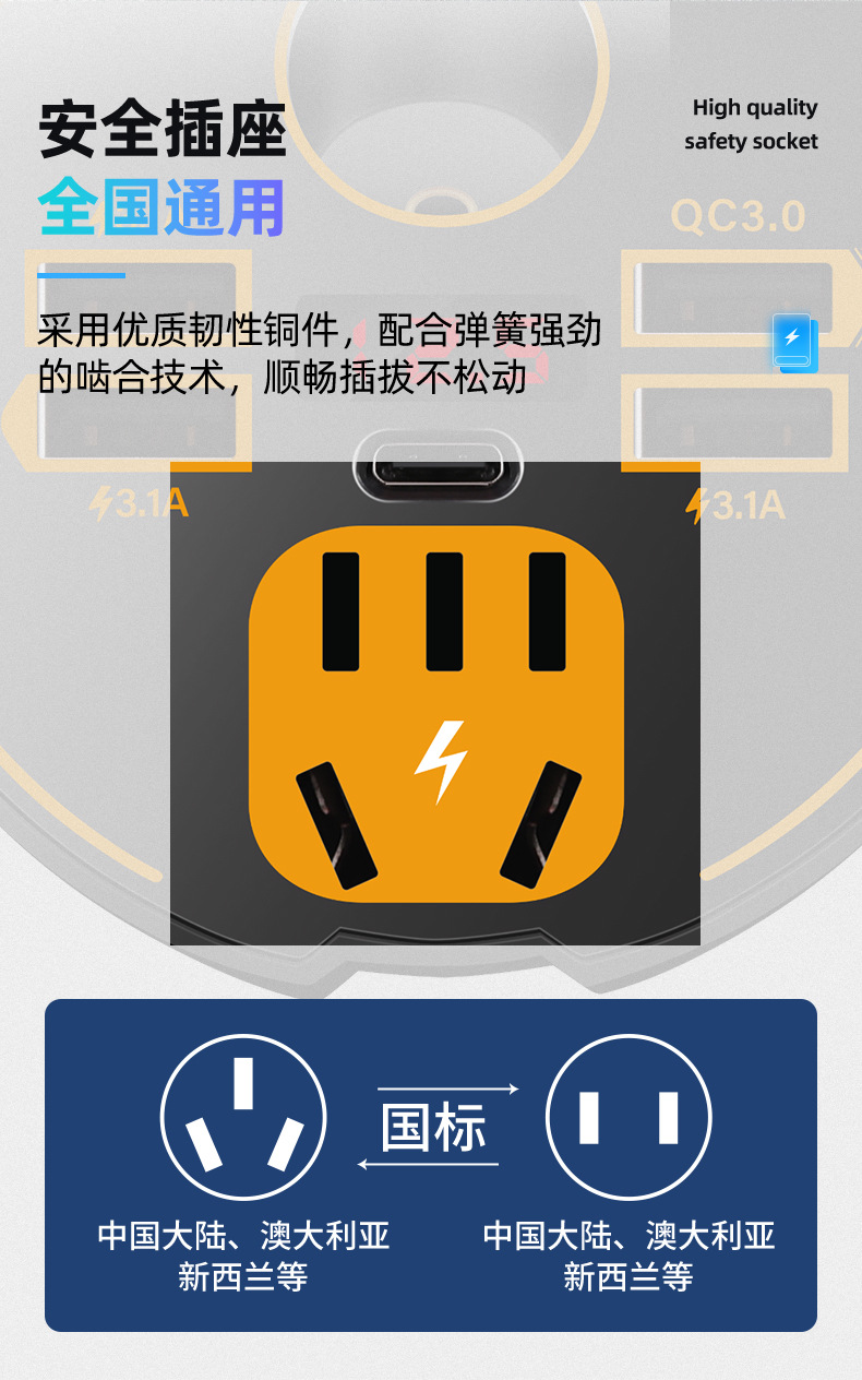 Car Inverter 12V24V to 220V Multi-Function Power Converter Car Socket Charger Mobile Phone Fast Charging