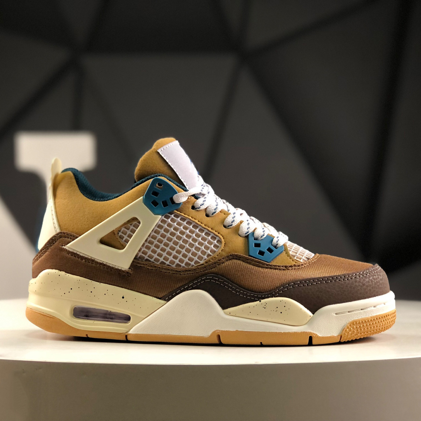 Cross-border AJ4 Zapatos de baloncesto retro zapatos casuales de pareja zapatos deportivos de moda rosa versátiles