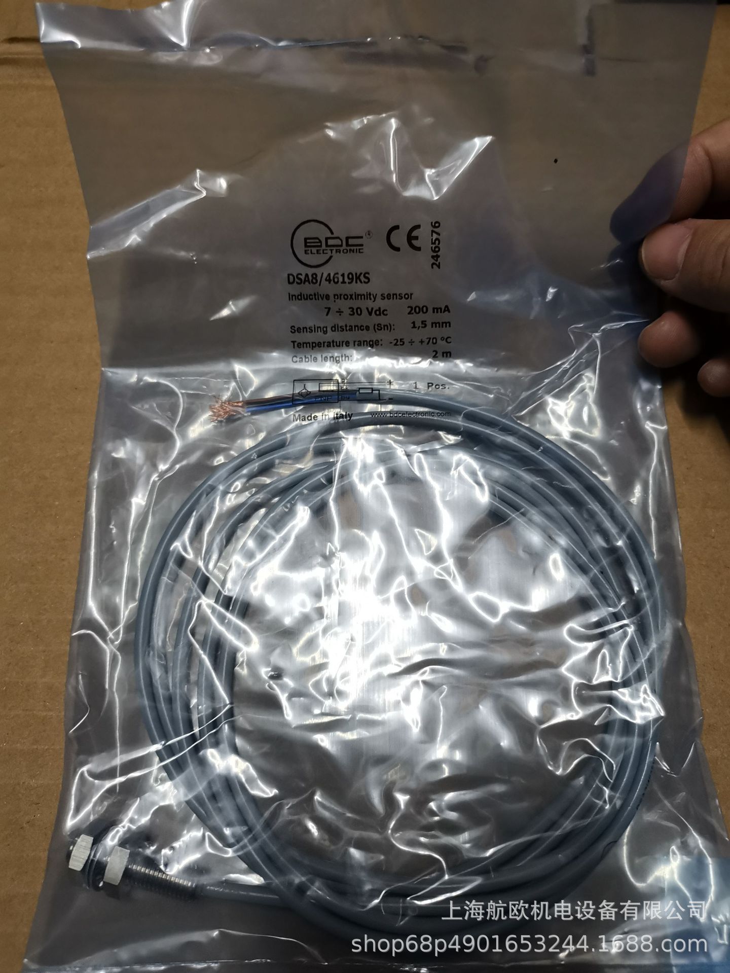 BDC传感器DSA8/4619KS