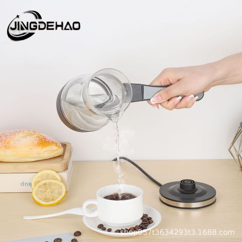 Foreign Trade Cross-border Glass Coffee Pot Turkey Household Electric Brew Coffee Foldable Hand Rush British Regulations European Regulations US Regulations