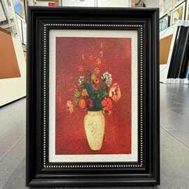 复古艺术美式玄关沙发装饰画背景墙油画客厅卧室壁画餐厅法式挂画